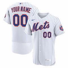 MLB New York Mets Nike Home Authentic Custom Jersey