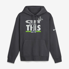 Super Bowl LX Champions Pickoff Move Parade Club Fleece Hoodie - Seattle Seahawks