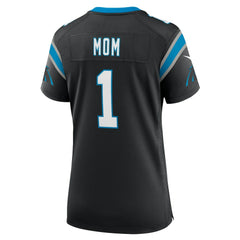 Number 1 Mom Women's Game Jersey - Carolina Panthers