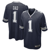 Number 1 Dad Game Jersey - Dallas Cowboys