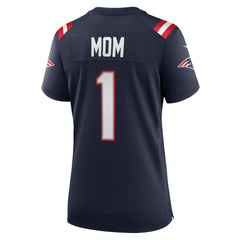 Number 1 Mom Women's Game Jersey - New England Patriots