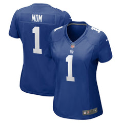 Number 1 Mom Women's Game Jersey - New York Giants