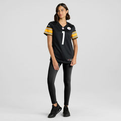 Number 1 Mom Women's Game Jersey - Pittsburgh Steelers