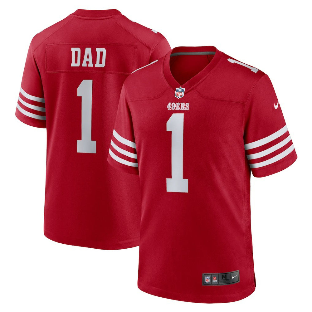 Number 1 Dad Game Jersey - San Francisco 49ers