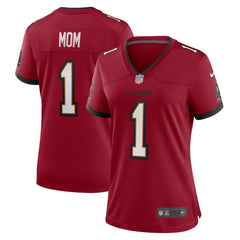 Number 1 Mom Women's Game Jersey - Tampa Bay Buccaneers