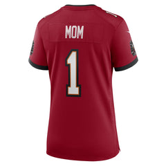 Number 1 Mom Women's Game Jersey - Tampa Bay Buccaneers