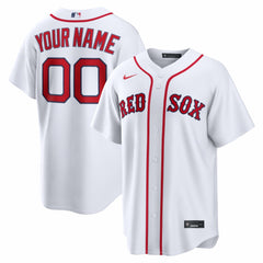 MLB Boston Red Sox Nike Home Replica Custom Jersey