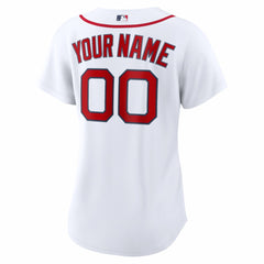 MLB Boston Red Sox Nike Women's Home Replica Custom Jersey
