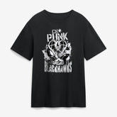 NHL Black CM Punk x Chicago Blackhawks Fanatics T-Shirt