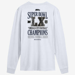 Super Bowl LX Champions Long Ball Long Sleeve T-Shirt - Seattle Seahawks