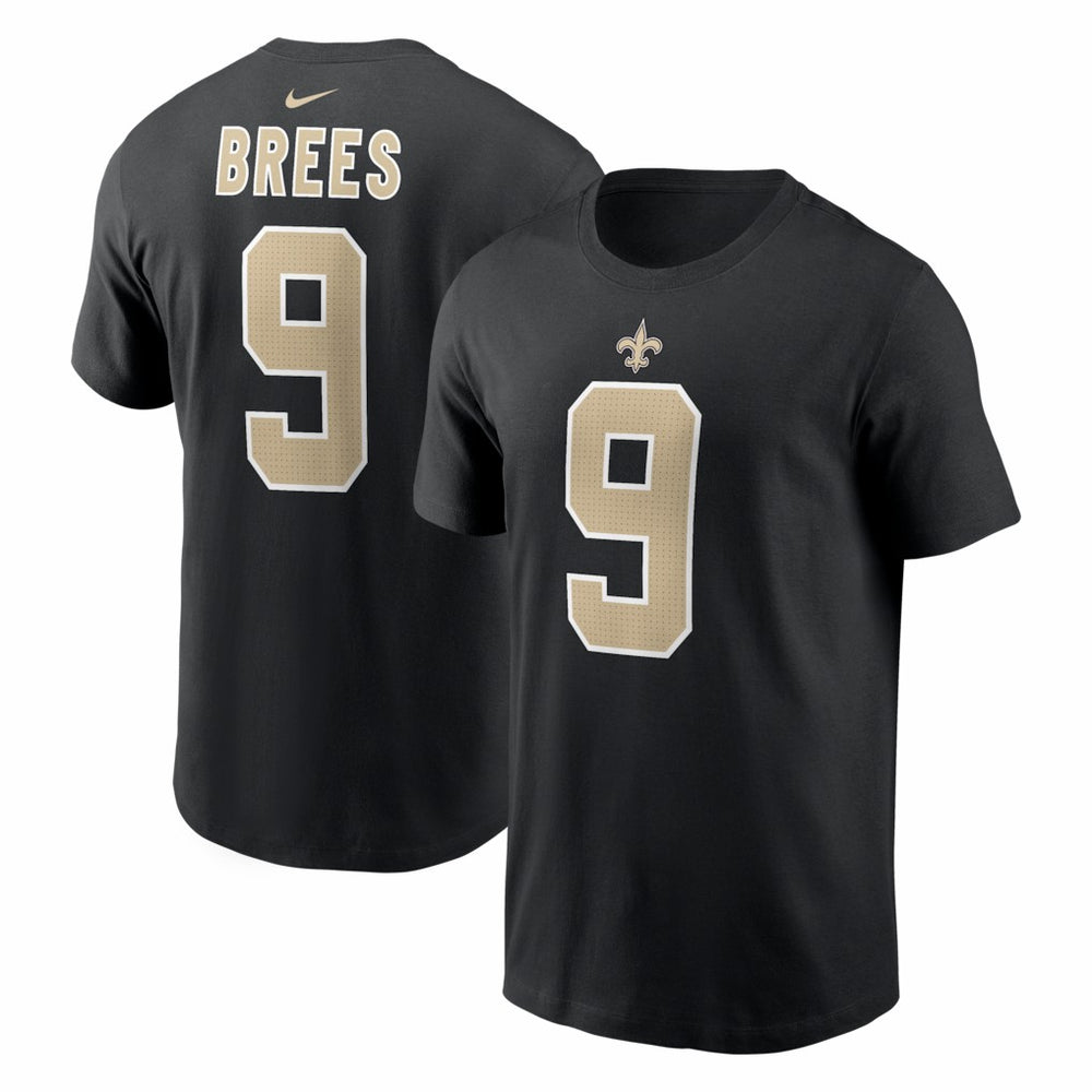Drew Brees Retired Player Name & Number T-Shirt - New Orleans Saints
