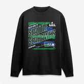 Super Bowl LX Champions Classic Stripes Legacy Fleece Sweatshirt - Seattle Seahawks