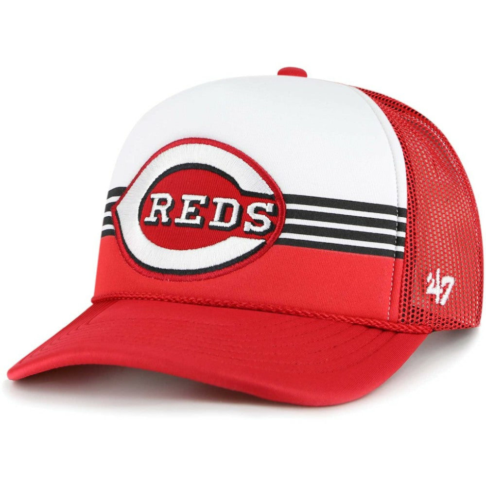 MLB Cincinnati Reds '47 Lift Off Foam Front Mesh Trucker Adjustable Hat