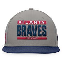 MLB Atlanta Braves Fanatics Line Drive Two-Tone Snapback Hat