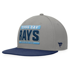 MLB Tampa Bay Rays Fanatics Line Drive Two-Tone Snapback Hat