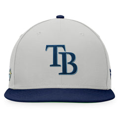 MLB Tampa Bay Rays Fanatics Glory Days Two-Tone Snapback Hat