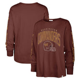 '47 Women's Tom Cat Lightweight Long Sleeve T-Shirt - Washington Commanders