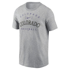 MLB Colorado Rockies Nike Home Team Athletic Arch T-Shirt