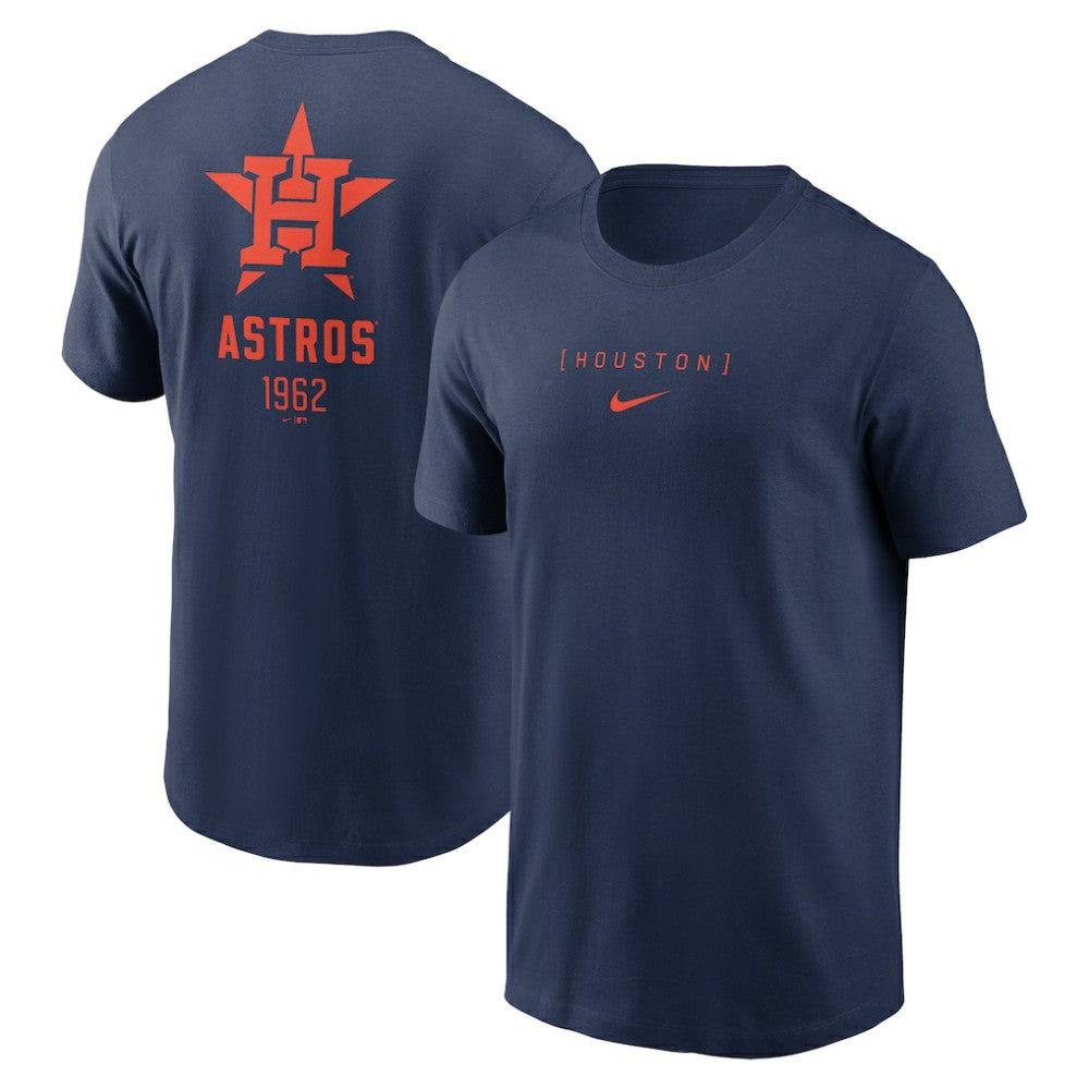 MLB Houston Astros Nike Large Logo Back Stack T-Shirt