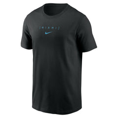 MLB Miami Marlins Nike Large Logo Back Stack T-Shirt
