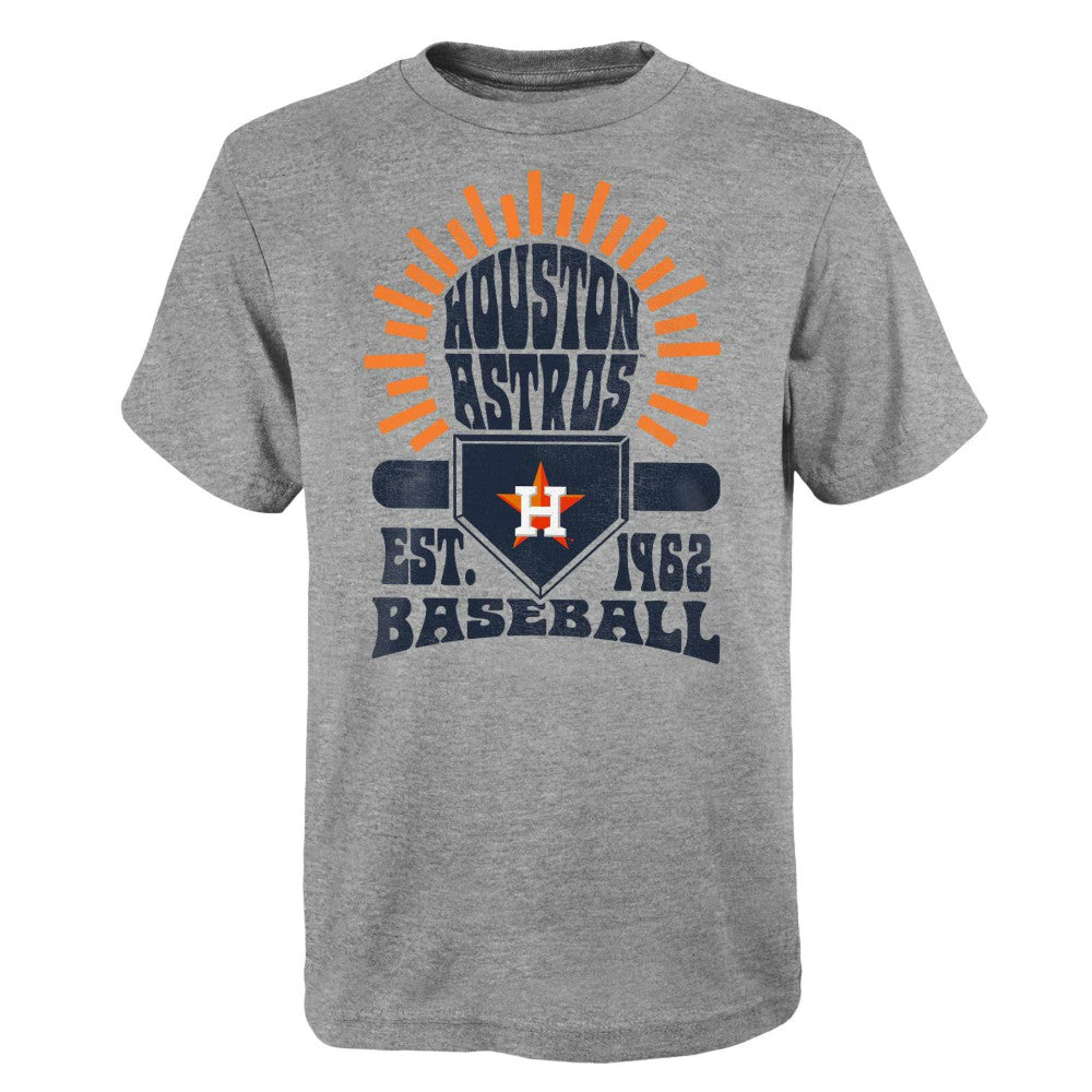 MLB Houston Astros Youth Sun Burst T-Shirt