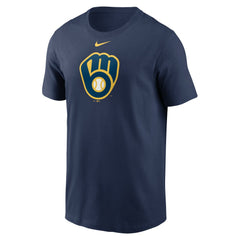 MLB Milwaukee Brewers Nike Fuse Large Logo T-Shirt