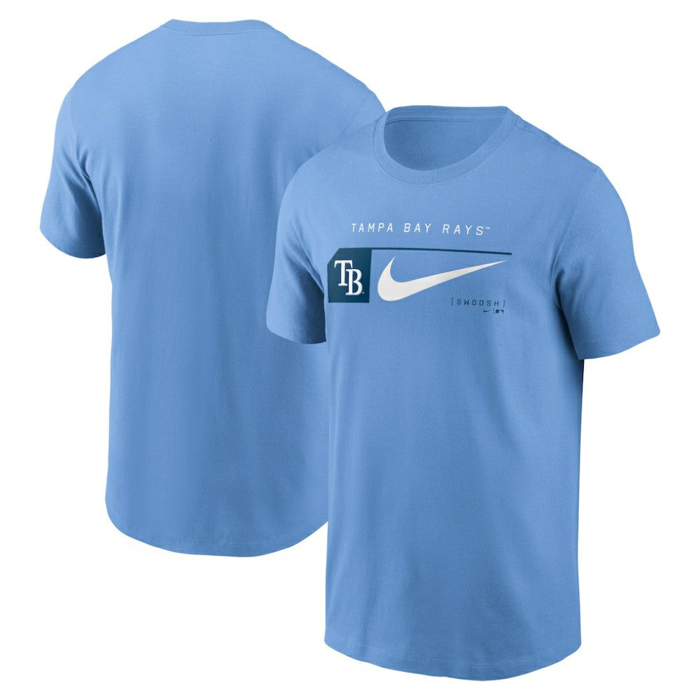 MLB Tampa Bay Rays Nike Team Swoosh Lockup T-Shirt