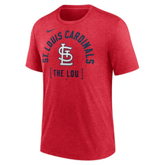 MLB St. Louis Cardinals Nike Swing Big Tri-Blend T-Shirt