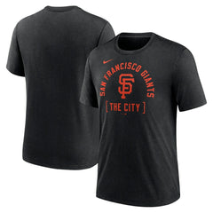 MLB San Francisco Giants Nike Swing Big Tri-Blend T-Shirt