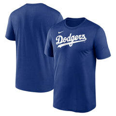 MLB Los Angeles Dodgers Nike Legend Fuse Wordmark T-Shirt