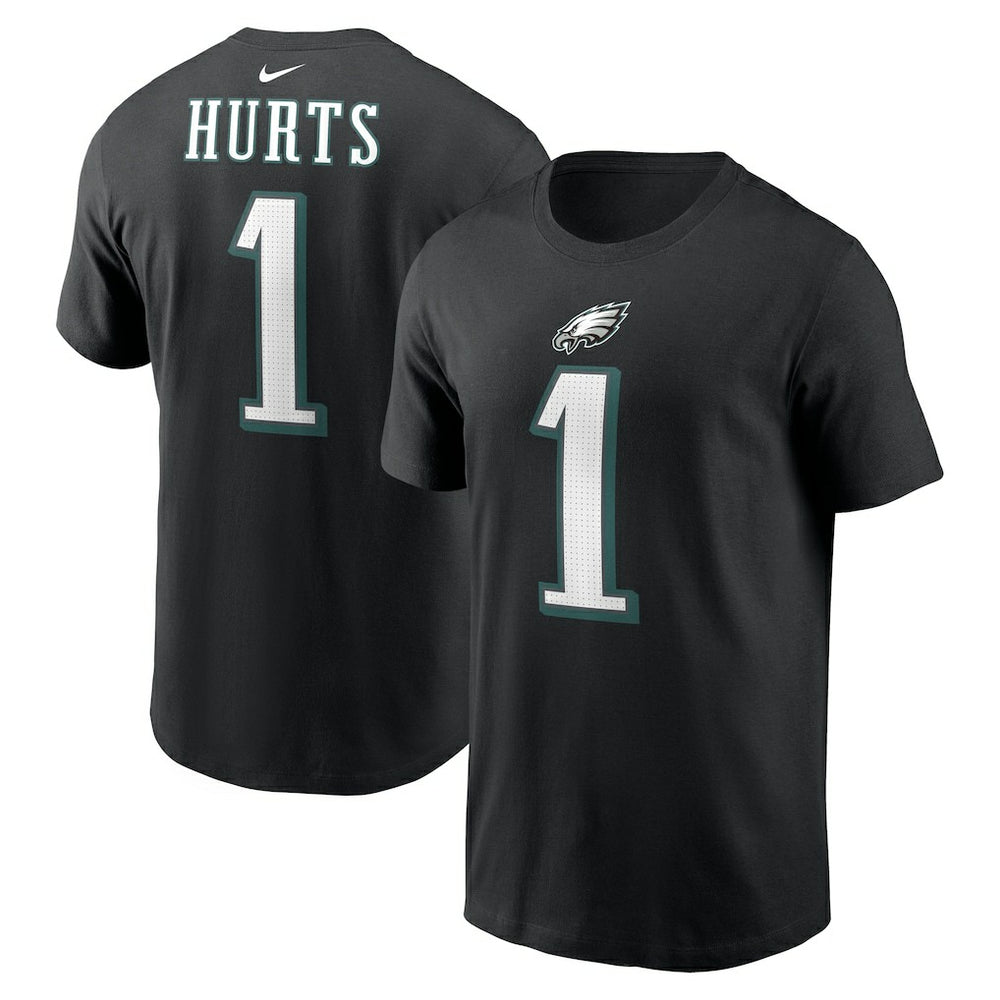 Jalen Hurts Player Name & Number T-Shirt - Philadelphia Eagles