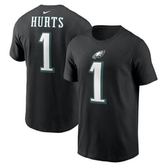 Jalen Hurts Player Name & Number T-Shirt - Philadelphia Eagles