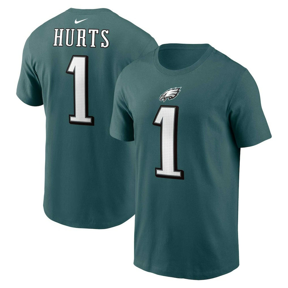 Jalen Hurts Player Name & Number T-Shirt - Philadelphia Eagles