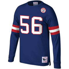 Lawrence Taylor Big & Tall Cut & Sew Player Name & Number Long Sleeve T-Shirt - New York Giants