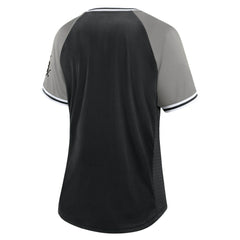 MLB Chicago White Sox Fanatics Women's Glitz & Glam League Diva Raglan V-Neck T-Shirt