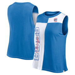 MLB Chicago Cubs Fanatics Women's Color-Block Tank Top
