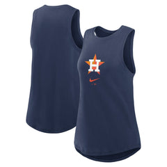 MLB Houston Astros Nike Women's Legacy Icon High Neck Dri-FIT Tank Top