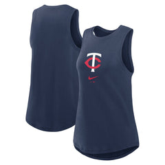 MLB Minnesota Twins Nike Women's Legacy Icon High Neck Dri-FIT Tank Top
