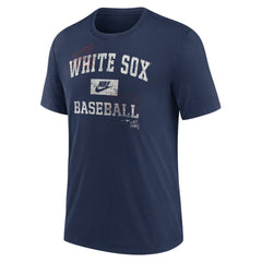 MLB Chicago White Sox Nike Cooperstown Collection Arch Tri-Blend T-Shirt