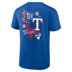 MLB Texas Rangers Fanatics Split Zone T-Shirt
