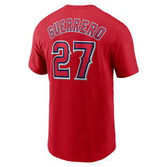 MLB Vladimir Guerrero Los Angeles Angels Nike Fuse Name & Number T-Shirt