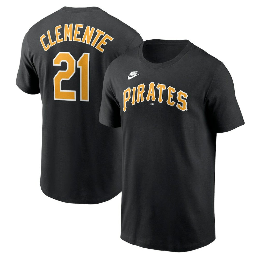 MLB Roberto Clemente Pittsburgh Pirates Nike Fuse Name & Number T-Shirt