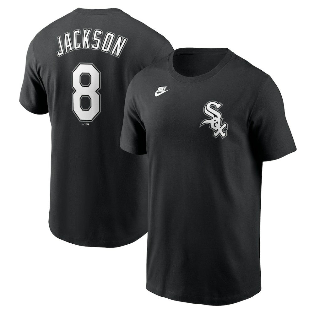 MLB Bo Jackson Chicago White Sox Nike Cooperstown Collection Fuse Name & Number T-Shirt