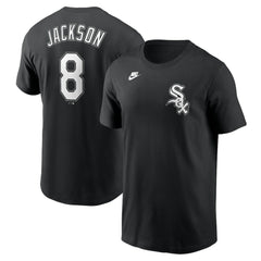 MLB Bo Jackson Chicago White Sox Nike Cooperstown Collection Fuse Name & Number T-Shirt