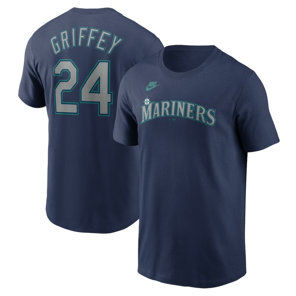 MLB Ken Griffey Jr. Seattle Mariners Nike Fuse Name & Number T-Shirt