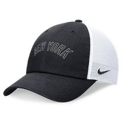 MLB New York Yankees Nike Wordmark Adjustable Trucker Hat