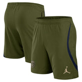 Paris Saint-Germain Jordan Brand Youth 2023/24 Fourth Strike Shorts - Jordan Olive