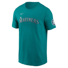 MLB Cal Raleigh Seattle Mariners Nike Fuse Name & Number Inline T-Shirt