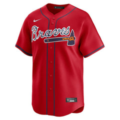 MLB Matt Olson Atlanta Braves Nike Alternate Limited Player Jersey – Red
