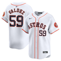 MLB Framber Valdez Houston Astros Nike Home Limited Player Jersey